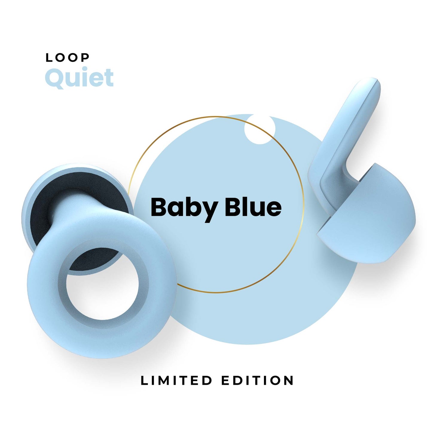 Loop Quiet Ear Plugs in Baby Blue