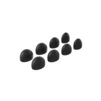 Dream Silicone Ear Tips - Black (Mixed Sizes)