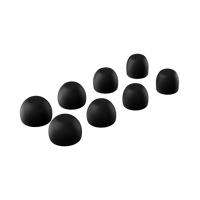 Almohadillas para los oídos Quiet 2, color negro (varios tamaños)